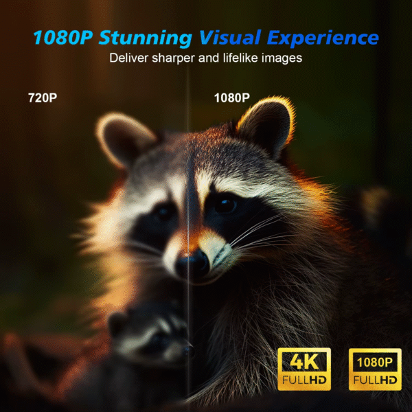 Magcubic 580ANSI Projector Android 11 4K 1080P Wifi6 Voice Control Allwinner H713 Electronic Focus BT 5.0 Home Cinema HY350 Pro - Image 6
