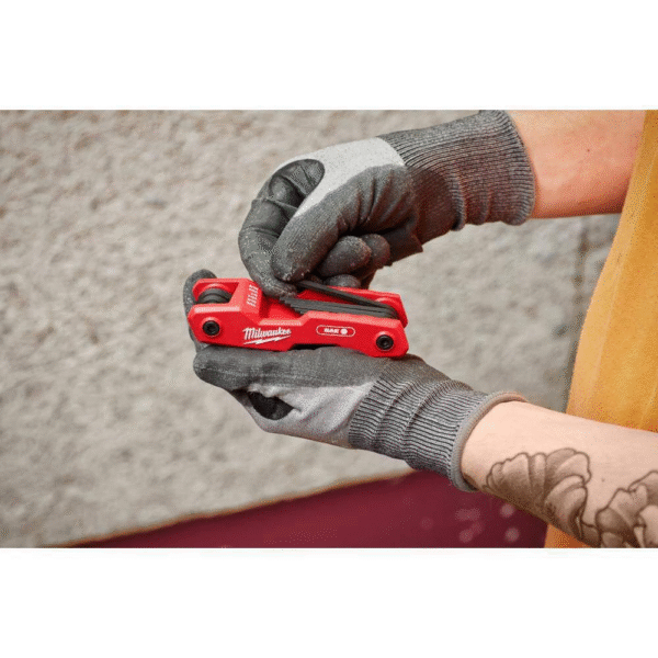 Folding SAE Hex Key (9-Piece) with Precision Screwdriver Set - Image 7