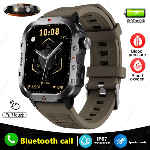2025 Smartwatch for XIAOMI New GPS Smart Watch Men 2.01 Inch HD Display GPS & Make/Receive Phone Calls 400Mah Battery Braceletes - Image 9