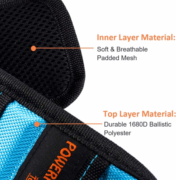 Magnetic Wristband Stocking Stuffers for Men, Strong Tool Belt with 15 Magnets for Holding Screws Nails Drill Bits, Wrist Band Tool Holder Cool Gadgets Gifts for Men Women Dad Husband Him DIY Handyman - Image 6