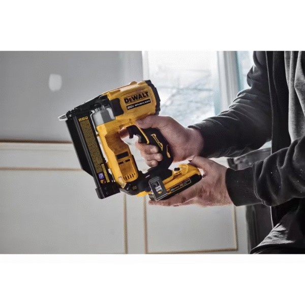 ATOMIC 20V MAX Lithium Ion Cordless 23 Gauge Pin Nailer Kit with 2.0Ah Battery and Charger - Image 14
