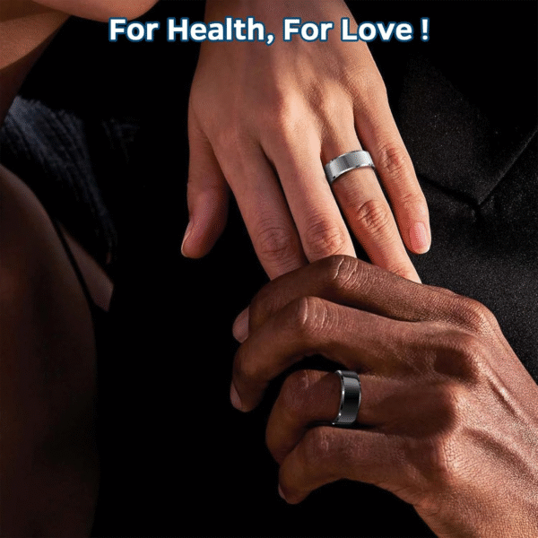 Smart Ring Health Tracker, Sleep Tracker Ring with Heart Rate, Waterproof Fitness Ring for Activity Monitoring/Steps/Distance/Calories, Air Gestures, up to 7-Day Battery, for Ios Android (Black,#10) - Image 6