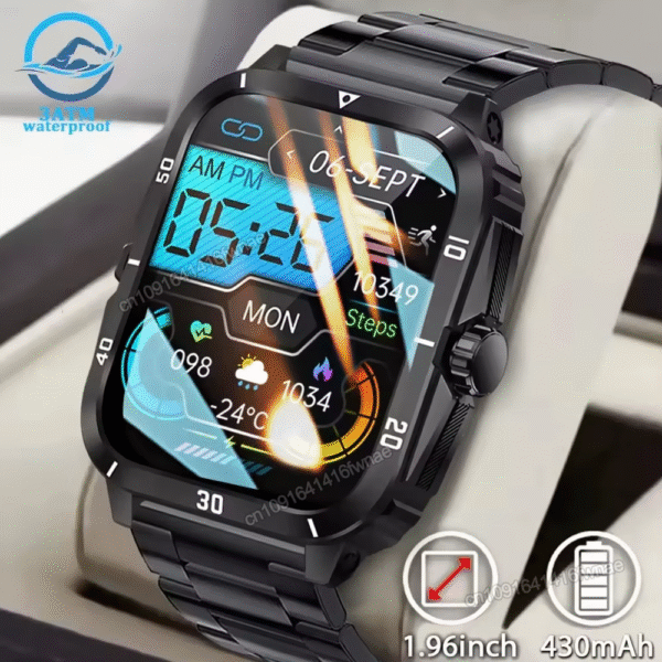 Original Men Smart Watch Bluetooth Call GPS BT Call Fitness Clock 3ATM IP68 Waterproof Sports Smartwatch for Xiaomi Android 2025 - Image 2