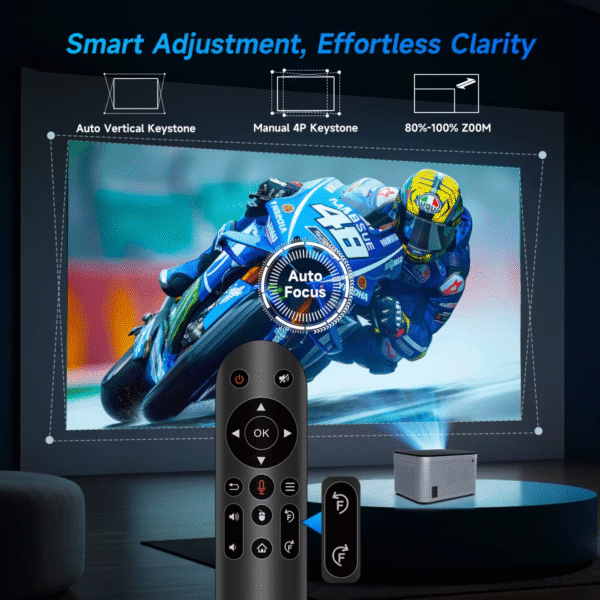 Magcubic 580ANSI Auto Focus Projector Android 11 4K 1080P Wifi6 Voice Control Allwinner H713 BT5.0 Home Cinema HY350 Pro - Image 7