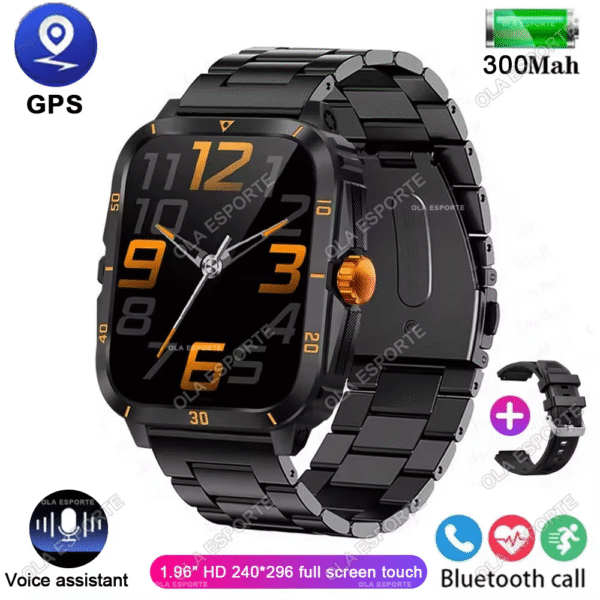 Original Men Smart Watch Bluetooth Call GPS BT Call Fitness Clock 3ATM IP68 Waterproof Sports Smartwatch for Xiaomi Android 2025 - Image 9