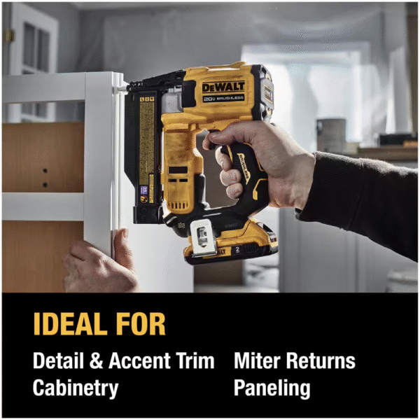 ATOMIC 20V MAX Lithium Ion Cordless 23 Gauge Pin Nailer Kit with 2.0Ah Battery and Charger - Image 10