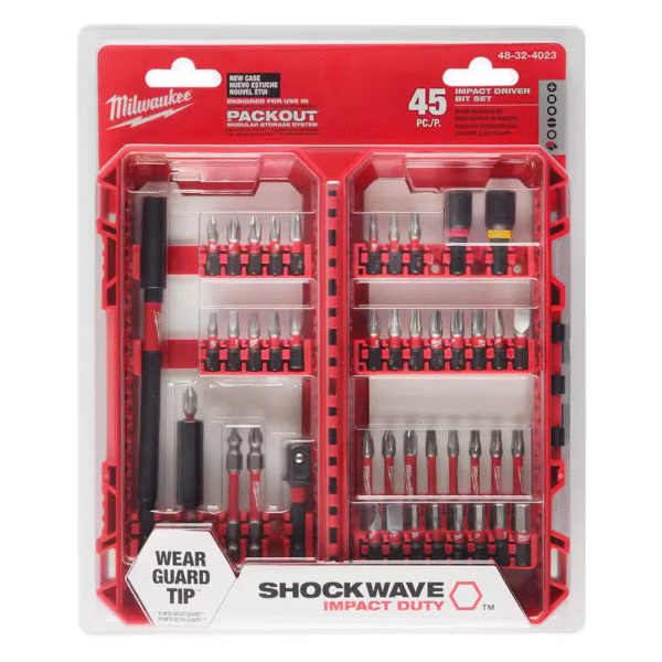 SHOCKWAVE Impact Duty Alloy Steel Screw Driver Bit Set (45-Piece) - Image 11