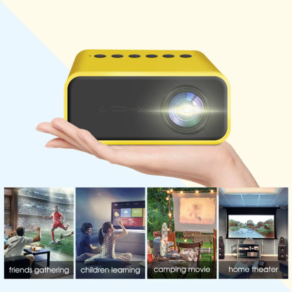Xiaomi Mini Projector Portable Home Projector 8K HD Projector Indoor Entertainment Bedroom Game Theater Children'S Projector - Image 6