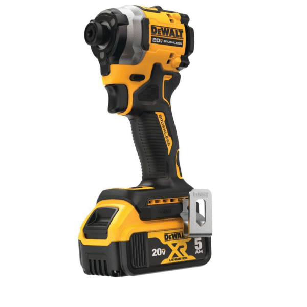 ATOMIC 20V MAX Lithium-Ion Cordless 1/4 In. Brushless Impact Driver Kit, 5 Ah Battery, Charger, and Bag - Image 8