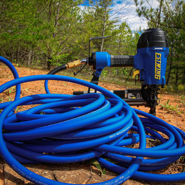 E1450PVCR 1/4" X 50' PVC / Rubber Hybrid Air Hose with Brass 1/4" NPT Industrial Fitting and Universal Quick Connect Coupler - Image 8