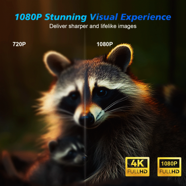 Magcubic 580ANSI Auto Focus Projector Android 11 4K 1080P Wifi6 Voice Control Allwinner H713 BT5.0 Home Cinema HY350 Pro - Image 4