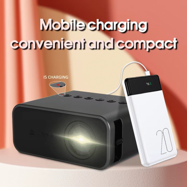Xiaomi Mini Projector Portable Home Projector 8K HD Projector Indoor Entertainment Bedroom Game Theater Children'S Projector - Image 4