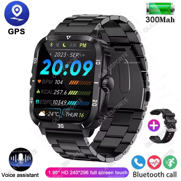 Original Men Smart Watch Bluetooth Call GPS BT Call Fitness Clock 3ATM IP68 Waterproof Sports Smartwatch for Xiaomi Android 2025 - Image 10