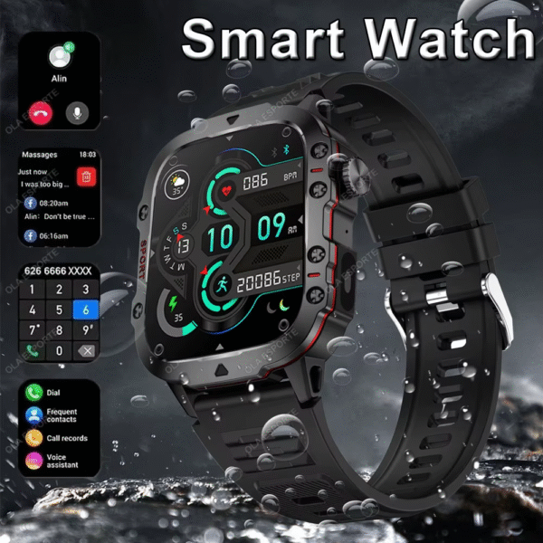2025 Smartwatch for XIAOMI New GPS Smart Watch Men 2.01 Inch HD Display GPS & Make/Receive Phone Calls 400Mah Battery Braceletes - Image 2
