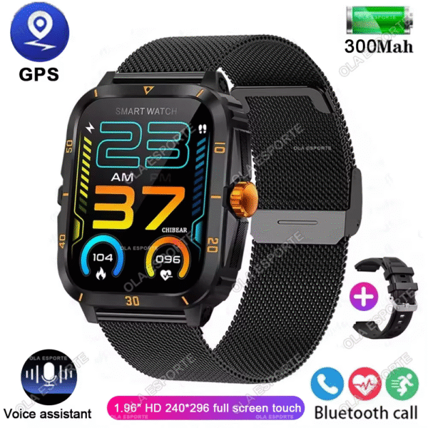 Original Men Smart Watch Bluetooth Call GPS BT Call Fitness Clock 3ATM IP68 Waterproof Sports Smartwatch for Xiaomi Android 2025
