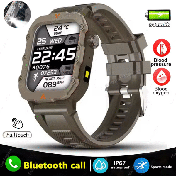 2025 Smartwatch for XIAOMI New GPS Smart Watch Men 2.01 Inch HD Display GPS & Make/Receive Phone Calls 400Mah Battery Braceletes - Image 13