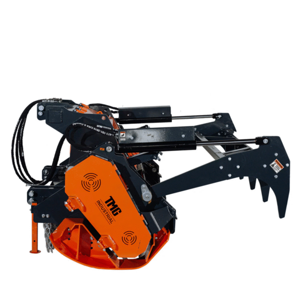 70" Forestry Brush Mulcher, Category 2 Hookup, Widia Cutting Teeth, 70-110 HP Tractors, 3-PTO Shaft Included, TMG-TMB72 - Image 8
