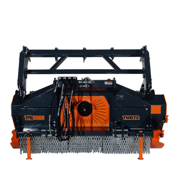 70" Forestry Brush Mulcher, Category 2 Hookup, Widia Cutting Teeth, 70-110 HP Tractors, 3-PTO Shaft Included, TMG-TMB72 - Image 5