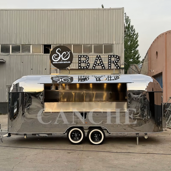 Food Truck with Full Kitchen Food Trailers Full Equipped Coffee Food Cart with UK Standard - Image 5