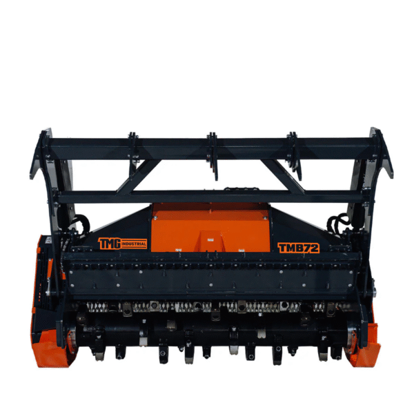 70" Forestry Brush Mulcher, Category 2 Hookup, Widia Cutting Teeth, 70-110 HP Tractors, 3-PTO Shaft Included, TMG-TMB72 - Image 3
