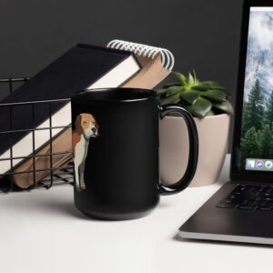 Jorge Black Glossy Mug