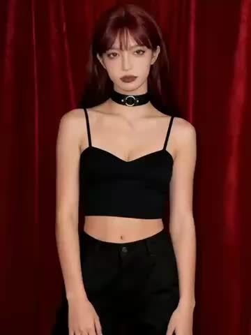 A Women'S Fashion Punk Black Faux Leather Wide Strap Choker Necklace with Metal Rings, Perfect for Party Outfits. This New Trendy Rock Gothic Circular Accessory Is Suitable for Nightclubs, Parties, And Everyday Wear, Featuring a Minimalist Design - Image 7