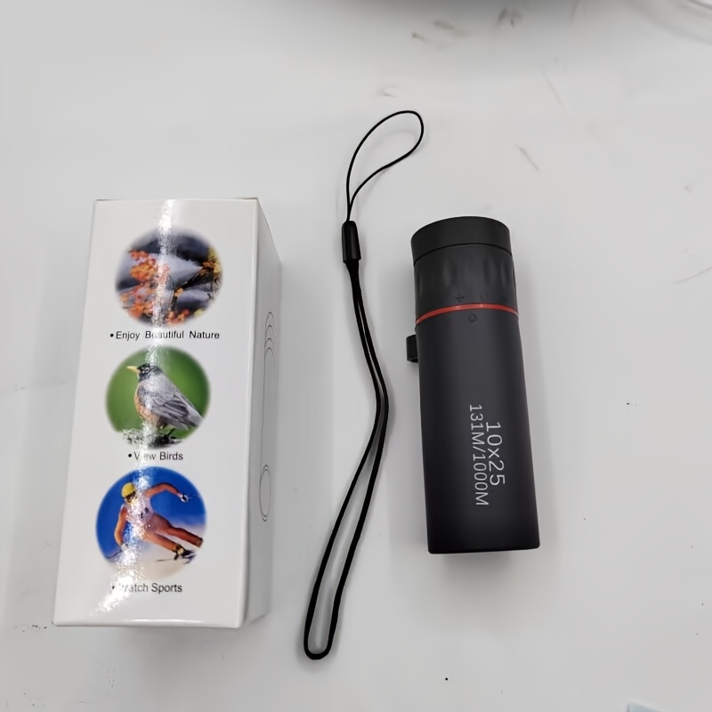10X Scope Monocular with Built-in Internal Distance Reticle for Golf Hunting - Image 4