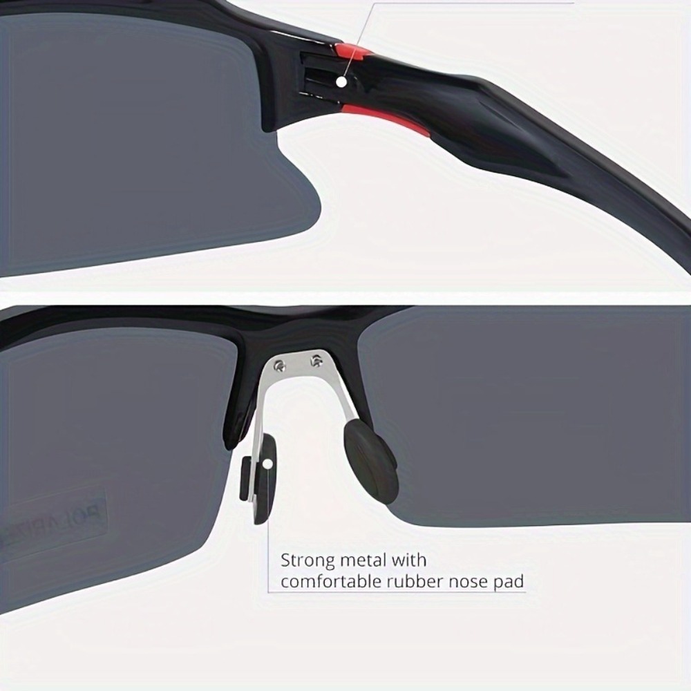 3 Pairs of Trendy Daily Leisure Flat Glasses, Non-slip Fit and Lightweight Versatile Decorative Glasses, and Universal Glasses - Image 7